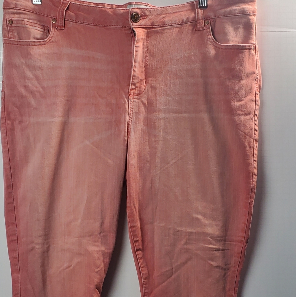 MOLLY & ISADORA  Plus Size Ankle Skinny Jeans